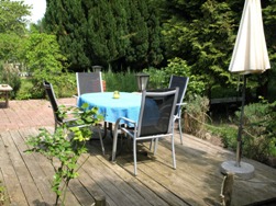 Frühstücksterrasse